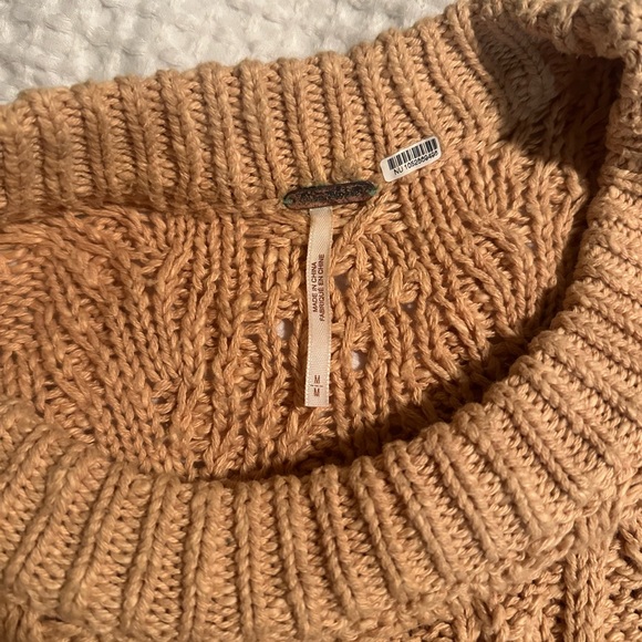 Cozy Cable Knit Free People Sweater - Picture 2 of 4
